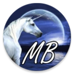 white magic android application logo